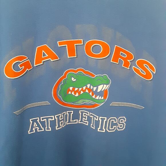 Vtg Florida Gators Athletics Crewneck Sweatshirt Mens Size XL Blue NCAA - Picture 2 of 7
